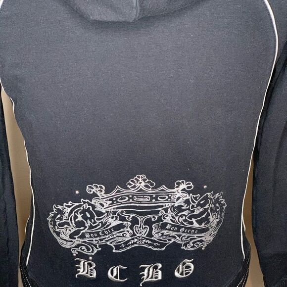 BCBG lightweight zipper jacket / hoodie size M - Picture 4 of 8